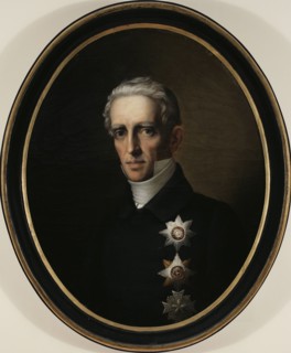 Baron Lars Gabriel von Haartman, 1830-1860. Creator: Timoleon von Neff.