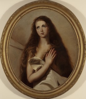 Saint Agnes, copy after Jusepe de Ribera, vol., 1868. Creator: Victorine Nordenswan.