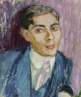 Portrait of Valle Rosenberg, 1911. Creator: William Lonnberg.