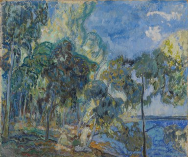 Landscape in Korpilahti, 1913. Creator: Yrjö Aleksander Ollila.