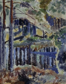 Metsälampi, 1916. Creator: Yrjö Aleksander Ollila.