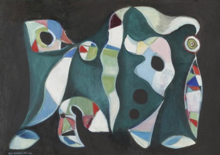 Composition, 1946. Creator: Ole Kandelin.