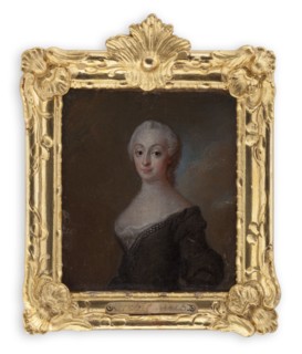 Portrait of a young lady. Creator: Olof Arenius.