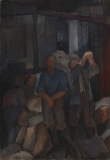 Workers, 1917-1917. Creator: Alvar Cawén.