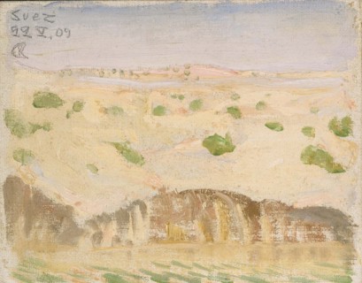 Bank of the Suez Canal, 1909. Creator: Akseli Gallen-Kallela.