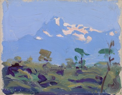 Mount Kenya, 1909-1910. Creator: Akseli Gallen-Kallela.