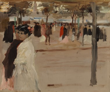 Study for the Shore Road, Seville, 1881. Creator: Albert Edelfelt.