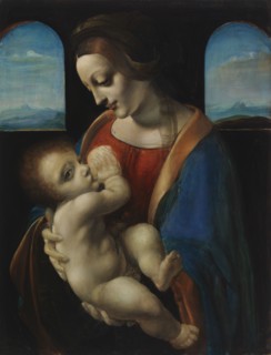 Madonna Litta, copy after Leonardo da Vinci, 1896. Creator: Magnus Enckell.