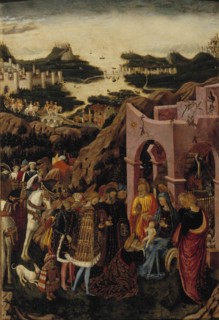 The Adoration of the Magi, 1440-1445. Creator: Giovanni Boccati.