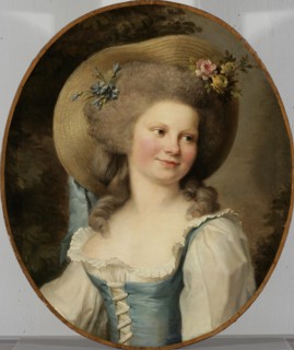 Mme Dugazon in the role of Babet, c1780s. Creator: Adelaide Labille-Guiard.