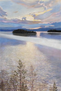 Lake View, 1901. Creator: Akseli Gallen-Kallela.