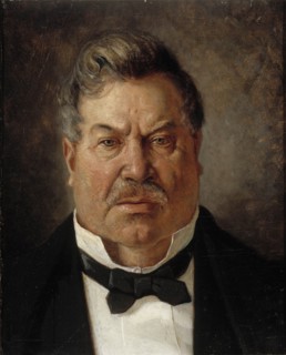Portrait of August Streng, 1873. Creator: Albert Edelfelt.