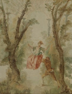 The Swing, 1712. Creator: Jean-Antoine Watteau.
