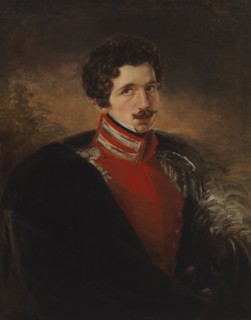 Portrait of Baron R. F. G. Wrede, 1831-1833. Creator: Gustaf Wilhelm Finnberg.