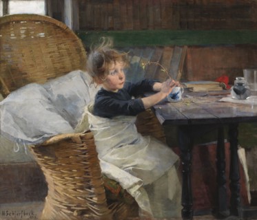 The Convalescent, 1888. Creator: Helene Schjerfbeck.