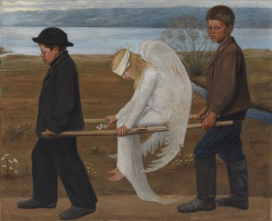 The Wounded Angel, 1903. Creator: Hugo Simberg.
