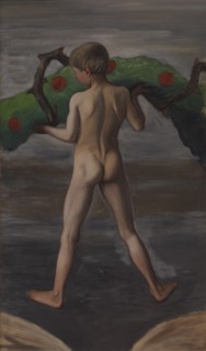 Boy Carrying the Garland of Life, 1905. Creator: Hugo Simberg.