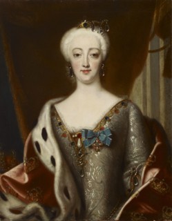 Sofia Magdalena, Queen of Denmark, c1760. Creator: Johann Salomon Wahl.