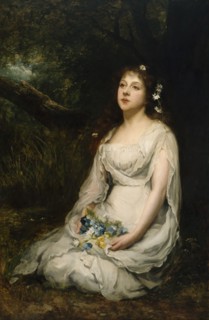 Ophelia, c1870s. Creator: Joseph Mordecai.