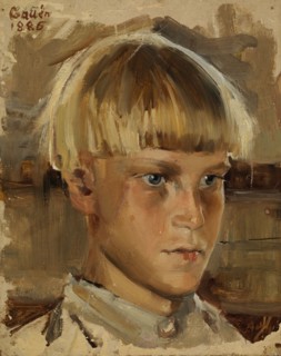 Orphan Boy, 1886. Creator: Akseli Gallen-Kallela.