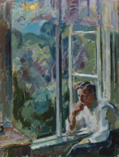 By the Window, 1919. Creator: Magnus Enckell.