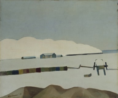 Landscape, 1931. Creator: Vilho Lampi.