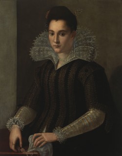 Portrait of a lady, 1590-1600. Creator: School of Alessandro Allori.