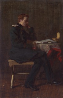 Portrait of Andrei Igelström, 1882. Creator: Kirill Lemokh.