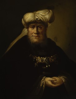 A man in oriental costume, 1729-1739. Creator: Unknown.