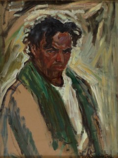 Argentinian man, 1921. Creator: Acke Sjostrand.