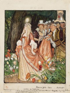 Illustration of Adalmina’s Pearl, c1880s. Creator: Albert Edelfelt.