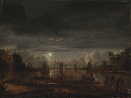 A Dutch Townscape. Creator: Aert van der Neer.