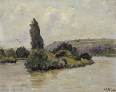 Seine, 1926. Creator: Alfred William Finch.