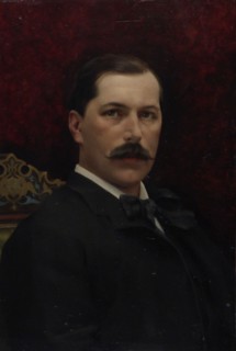 Portrait of Baron Delort de Gléon, 1883. Creator: Gunnar Berndtson.
