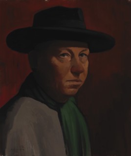 Self-Portrait, 1936. Creator: Paavo Leinonen.