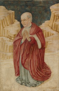A kneeling canon, c1470-1490. Creator: Pier Francesco Fiorentino.