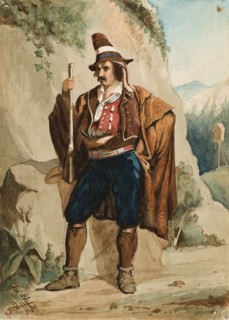 Italian bandit, 1870. Creator: Albert Edelfelt.