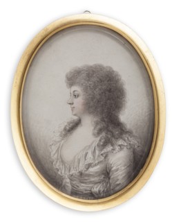 Hedvig Eleonora von Fersen. Creator: Fredrik Filip Klingspor.