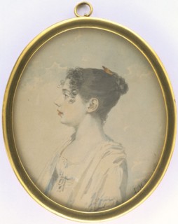 Portrait of a girl, 1807-1827. Creator: Leonard Henrik Roos af Hjelmsater.