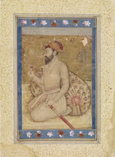 Portrait of Shah Jahan, Mughal School, 1700-1799. Creator: Unknown.