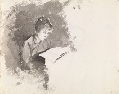 Woman Reading. Creator: Maria Wiik.