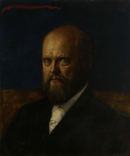 Portrait of Professor E. R. Neovius, 1898. Creator: Akseli Gallen-Kallela.