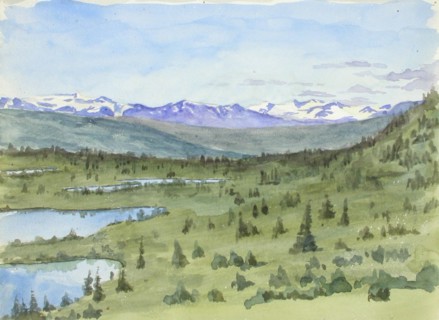 Landscape Study from Norway. Creator: Maria Wiik.