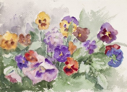 Violets. Creator: Maria Wiik.