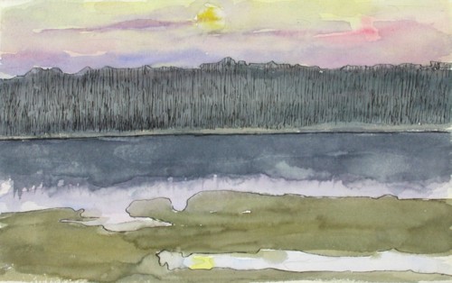 Landscape Study. Creator: Maria Wiik.