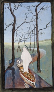 On the River of Life; The Stream of Life, 1896. Creator: Hugo Simberg.