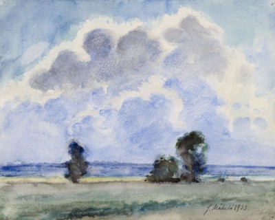 Lowland Shore, 1933. Creator: Juho Makela.