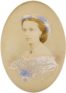 Marie Linder, born Mussin-Pushkin, 1850-1859. Creator: Laurent.