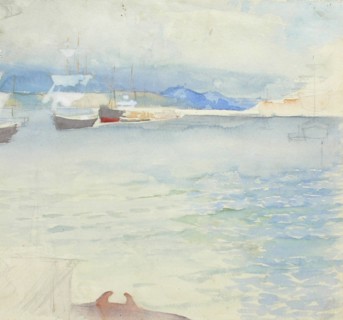 Haiko Bay, c1890s. Creator: Albert Edelfelt.