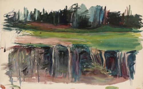 Landscape, 1900-1925. Creator: Magnus Enckell.